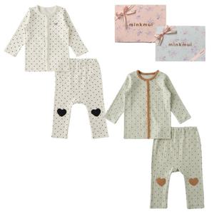 M밍크뮤D 25년FW 쁘띠하트JQD내의 2종 택1 가을겨울 실내복 (35A700540403)