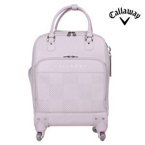 캘러웨이 로즈빌 여성용 바퀴형 골프 보스턴백 핑크