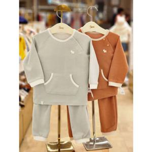 [에뜨와HB]2025년신상품 MN BR)테토상하복2종택1 07S517603 신생아바디수트 여름바디수트