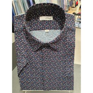 듀퐁셔츠 일반핏반팔 SE4MM11HS114SNY 지지미 선물용