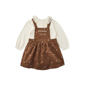 M밍크뮤D 25FW (BR)체리오버롤SET스커트 티셔츠 원피스세트 (35A1540007)