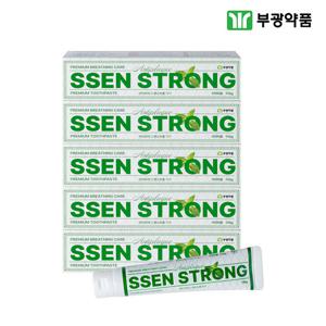 안티프라그 쎈스트롱 입냄새 제거 치약 125g 5개