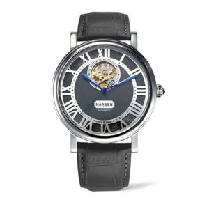 [마션틴트(잡화)][마르벤] 공식수입 스위스메이드 오토메틱 남성 가죽시계 ME900-44.LG