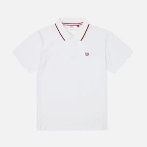 M 윌슨반팔티 LQC W243001TPS71-WHT 테니스 폴로 티셔츠