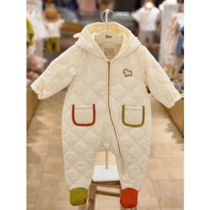 [에뜨와HB]2025년신상품  IV)마일스패딩우주복 07S527505 신생아바디수트 여름바디수트