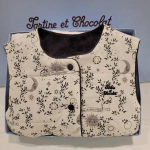 쇼콜라 에뜨왈리버시블조끼 (TTOWVT032T)겨울여아외출백일돌선물