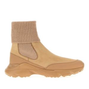 토즈 베이지 스웨이드 하이탑 스니커즈 XXW54C0JP30UMO UURE