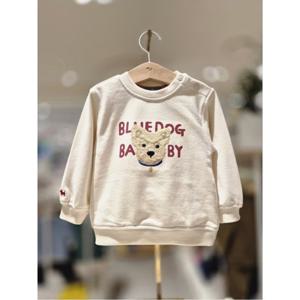 블루독베이비 10 25FW가을신상 (CR)시그니쳐 스웨트셔츠 (45A1933403)