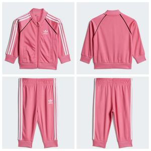 아디다스키즈 JY0010 아디컬러 트랙수트 상하복 베이비 삼선 세트 (85-100) HMDK