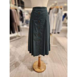 [SOUP]숲 단추장식 핀턱주름  스커트 (SB8SR31)