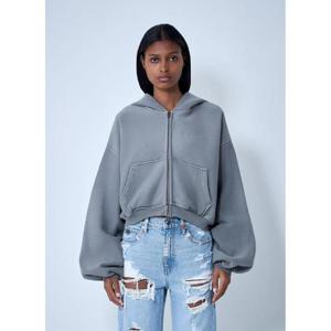 25 FW 알렉산더왕 여성 크롭 집업 맨투맨 awg0261001bei