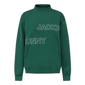 [파리게이츠]521E3TSJ22_GN-여성 잭바니 로고 모크넥 긴팔 티셔츠-(25년가을)