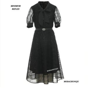 [미니멈]MD 시스루 펄 원피스 MD MYBAWO5350_CJ