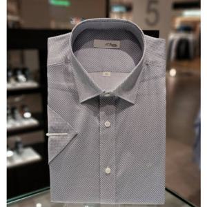 듀퐁셔츠  일반핏 반팔 SE5MM11HS202SGY 뉴화이트 블루그레이 선물