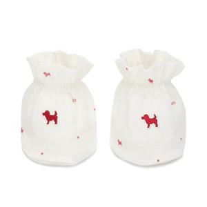 [블루독베이비8] FW25 BI발싸개 (45A7000815) (BLUEDOG BABY 유아 출산 백일 선물 도트 강아지 내복)