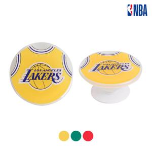 [엔비에이]선물추천 NBA 남녀공용 팀 로고 포인트 원형 그립톡 N255A6111P