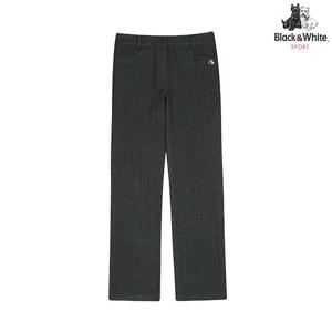 [블랙앤화이트]여성 글렌 체크 부츠컷 10부 팬츠 5044LXWP_GREY