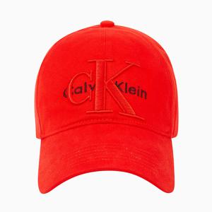 CK진  공용  라지 레이어드 모노그램 자수 로고 볼캡(4D5039G-3RB)