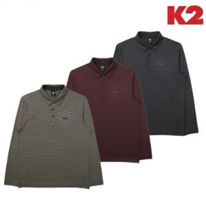K2) 남성 BOOST_가을 스트라이프 폴로 티셔츠 KMU24281