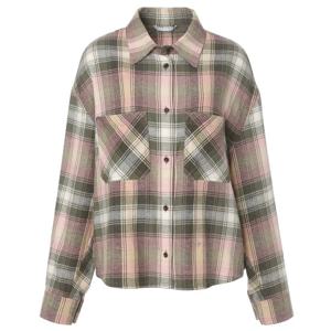 [시슬리] 오버핏 체크 셔츠 SAWS80561