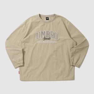 M 엄브로긴팔티 LQC UP321CWT95-BEI 프레피 레터링 피스테 / BEIGE