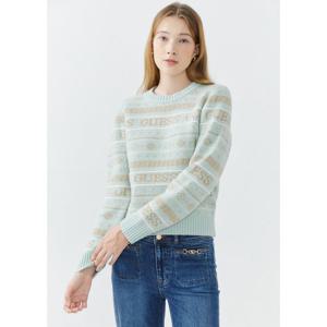 [게스(진)]여성 노르딕 스웨터 풀오버 YO4S1691