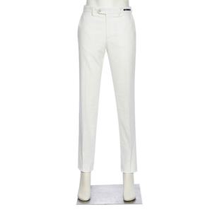 F/W (한정수량) 화이트 면 스판 허리밴딩 치노팬츠 면바지 RPLMBP57ANW