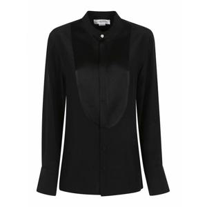 [VICTORIA BECKHAM] 라프리마 여성 블라우스 Bib 디테일 1325WSH006457A1 블랙 /8