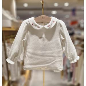 (밍크뮤10) 25가을겨울신상 (IV)골지아일렛티셔츠 HK (35A15330030)