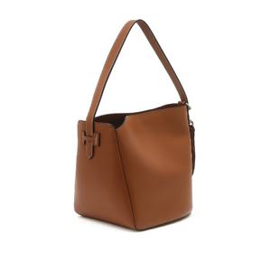 [헤지스] [25FW]브라운 단색 소가죽 크로스백/HIBA5F317W2