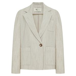 [TAG 398000원][케이엘바이린] 허니콘 린넨 자켓 KGJKPE9100