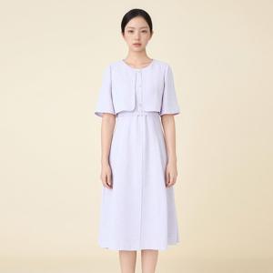 [TAG 570000원][케이엘바이린] 몰리스 자켓 레이어드 원피스 KWOPPF0800