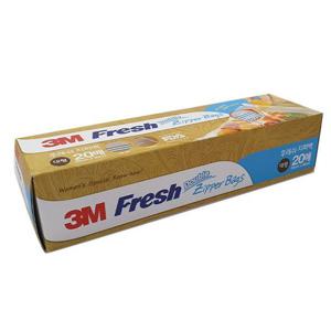 지퍼백 지퍼백 대 후레쉬 20매 3M 25x30cm