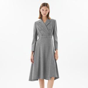 [TAG 542000원][케이엘바이린] 레스킨 플레어 더블버튼 원피스 KWOPPJ0100