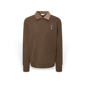 [헤지스] 남성 코듀로이패치 카라 긴팔티셔츠 HZTS5D750W2