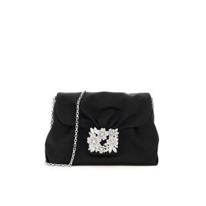 Roger Vivier 장식 드레이프 클러치 백 RBWANVC0100RS0 B999 TP948585391