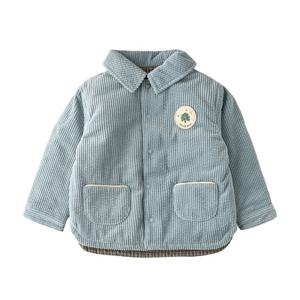 M밍크뮤D 25FW (BL)체크리버시블패딩셔켓 간절기 점퍼 (35C1521001)