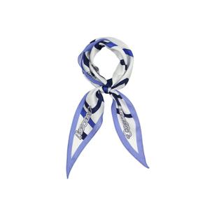 루이까또즈 아트모리스 웨이브 실크 스카프 블루 2ESD965BU