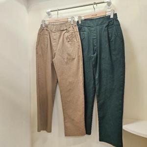 스테파니 HC07 면 스티치  가을 베기  팬츠 A25PT5303