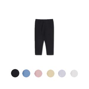 탑텐키즈 MKF5PT3301공용 유아 코튼스판 9부 레깅스