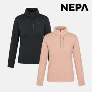 [네파] 여성 가을 겨울 등산 하이버 기모 집업 티셔츠 7J85402