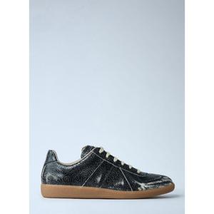 메종마르지엘라 크랙 가죽 레플리카 로우탑 스니커즈 S57WS0517