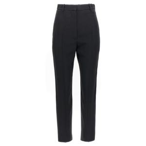 알렉산더 맥퀸 스트레이트 팬츠 585118QEAAA1000 Black