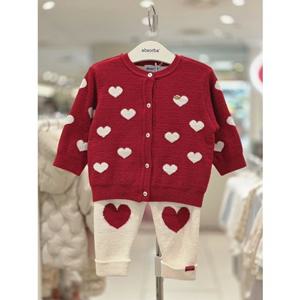 [압소바 의류] 루비 니트가디건 상하복 (A2721212)