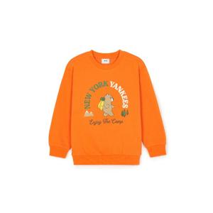 M MLB키즈긴팔티 NQK 7AMTC0544-50ORL 모노베어 캠핑 맨투맨 뉴욕양키스