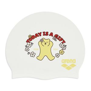 [아레나] 젤리베어 나들이 실리콘수모 A5AC1AC85WHT-IDG