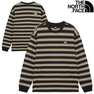 노스페이스 NT7TR56 남성 이지온 스트라이프 긴팔 티셔츠 NT7TR56A