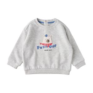 밍크뮤SC(오트)베베포인트스웨트셔츠(35C1533403)티셔츠 등원룩 6세까지 A