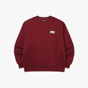 디아도라긴팔티 AQS D4423LFS96WND 컴피 기모 맨투맨 WINE