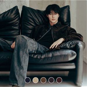 [지오다노]남성 가을 코듀로이 간절기 포켓 아우터 타입 면 셔츠 045907